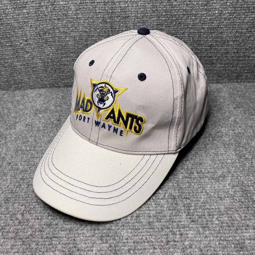 Fort Wayne Mad Ants Hat Cap Men One Size Gray BWM Global NBA G League Basketball